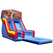 inflatable bouncer with slide